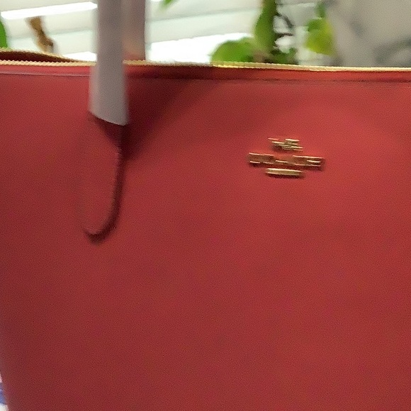 Coach New York Pink or Green Tote Bag,new - Picture 8 of 13